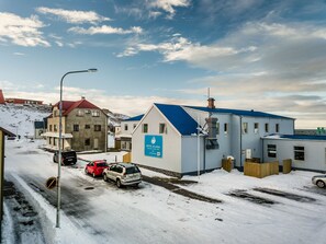 Aerial view - Riverside Hostel (Blönduós)