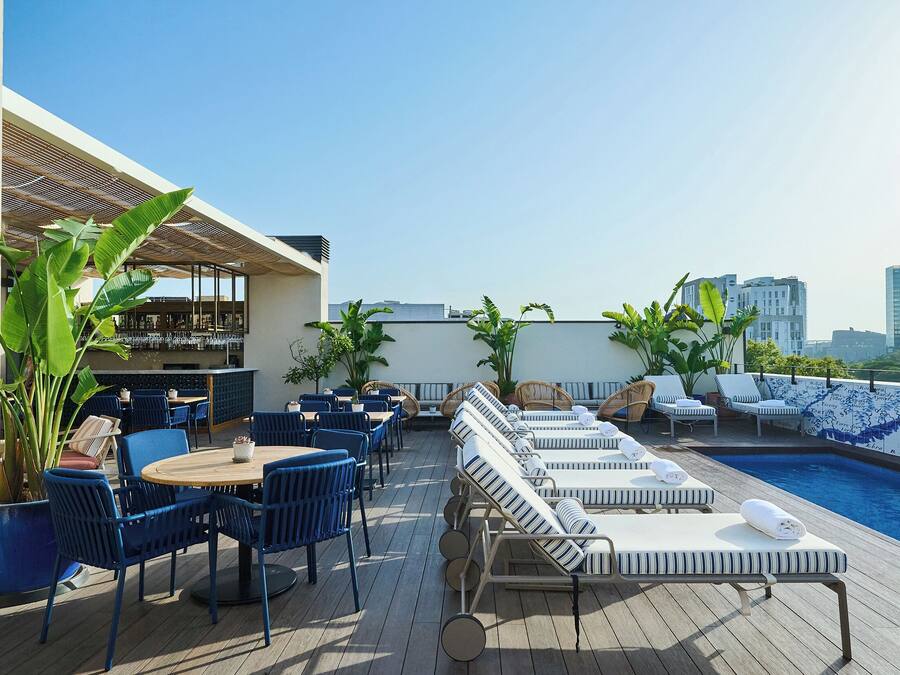 Terraza en la azotea