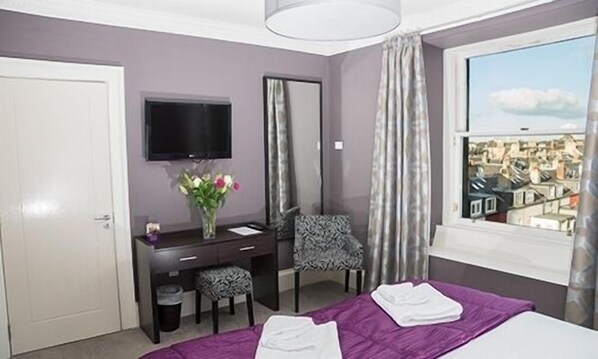 Egyptiska bomullslakan, mörkläggningsgardiner och gratis wi-fi