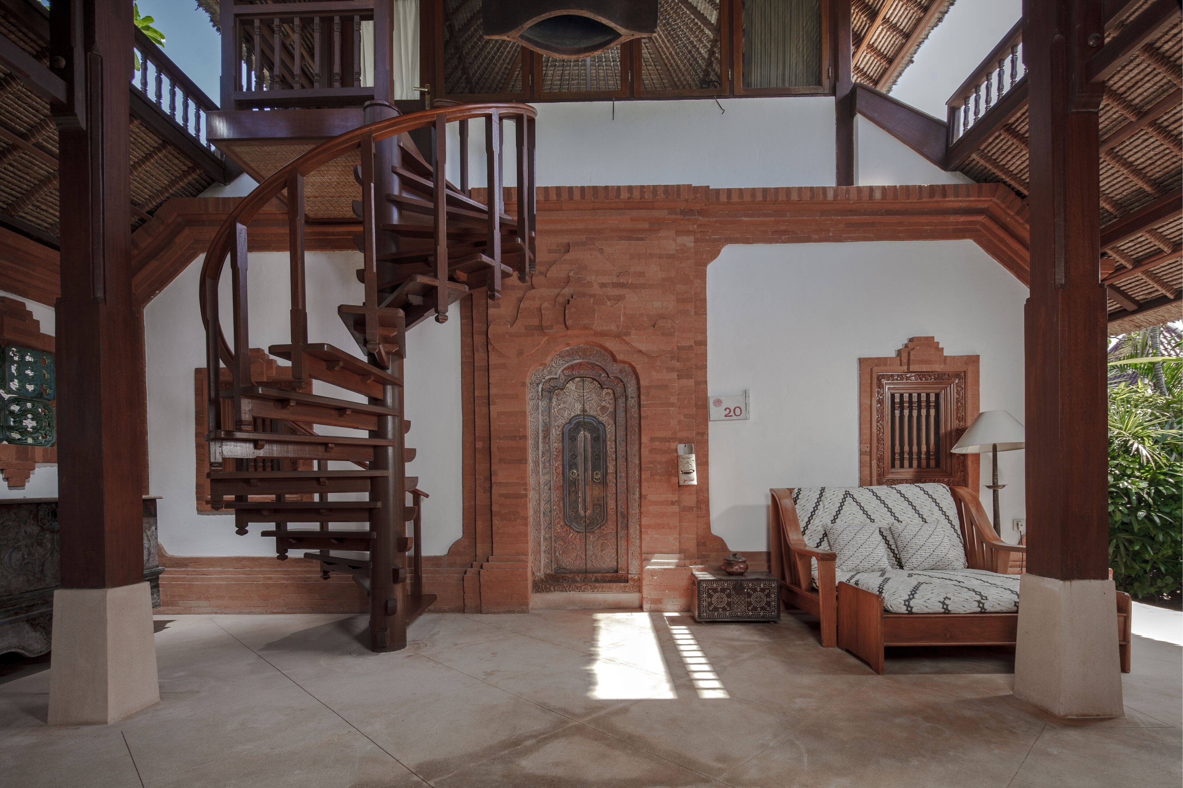 two-storey bungalow | terrace/patio