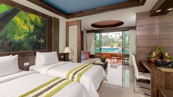 Grand Deluxe Pool Access | In-room safe, desk, soundproofing, free WiFi