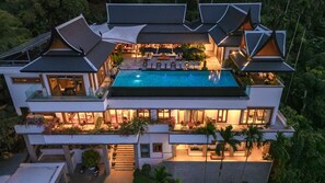 Terrace/patio - Villa Baan Phu Prana (Choeng Thale)