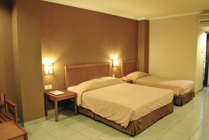 Minibar, escritorio, cortinas blackout y wifi 