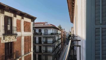 Uitzicht vanaf balkon