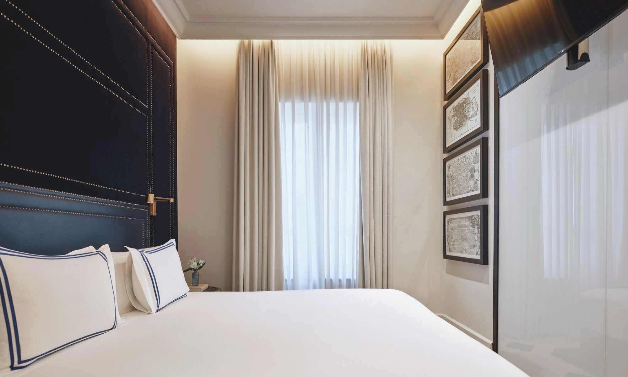Down duvets, minibar, in-room safe, desk