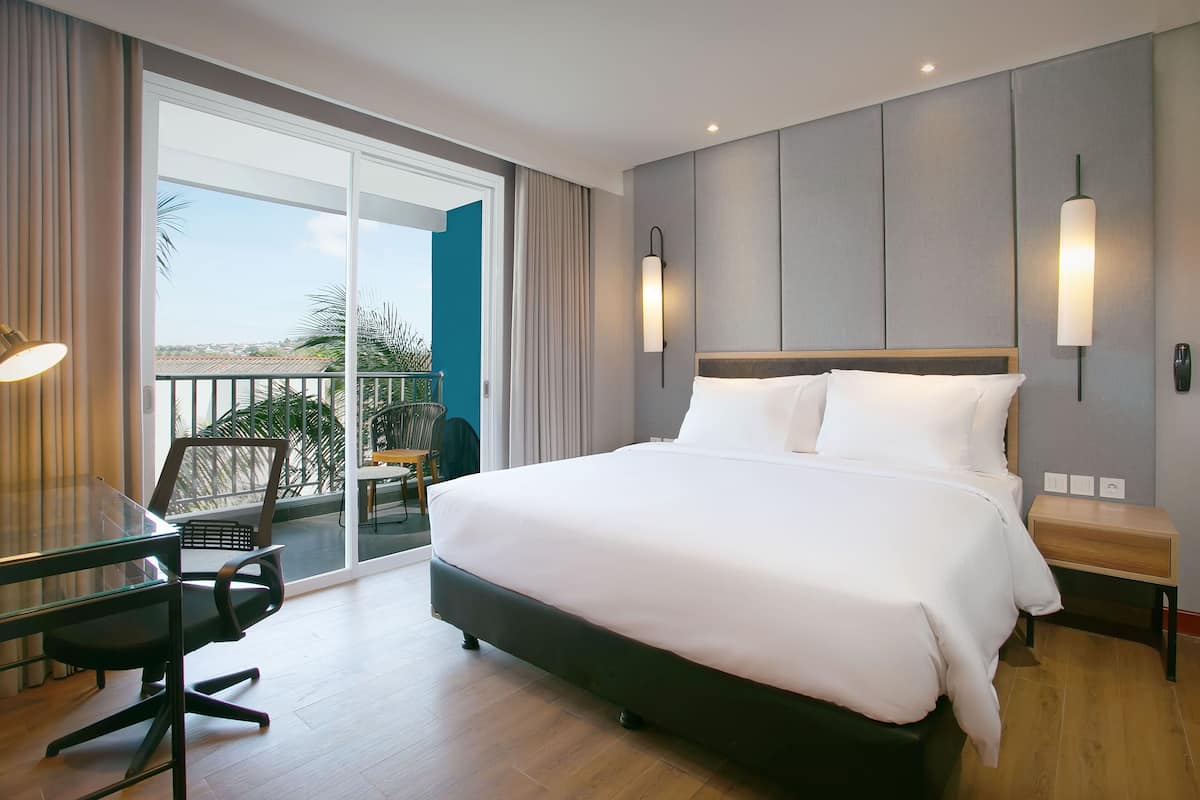1 habitación, minibar, caja de seguridad en la habitación y escritorio