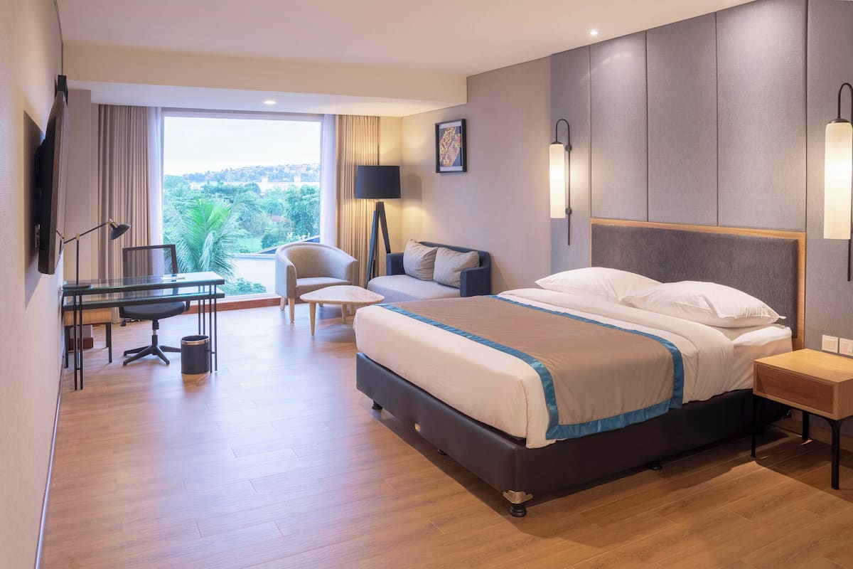 1 habitación, minibar, caja de seguridad en la habitación y escritorio