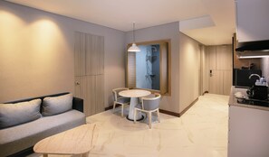 Studio, 1 Double Bed | View from room - Blue Sky Hotel (Balikpapan)