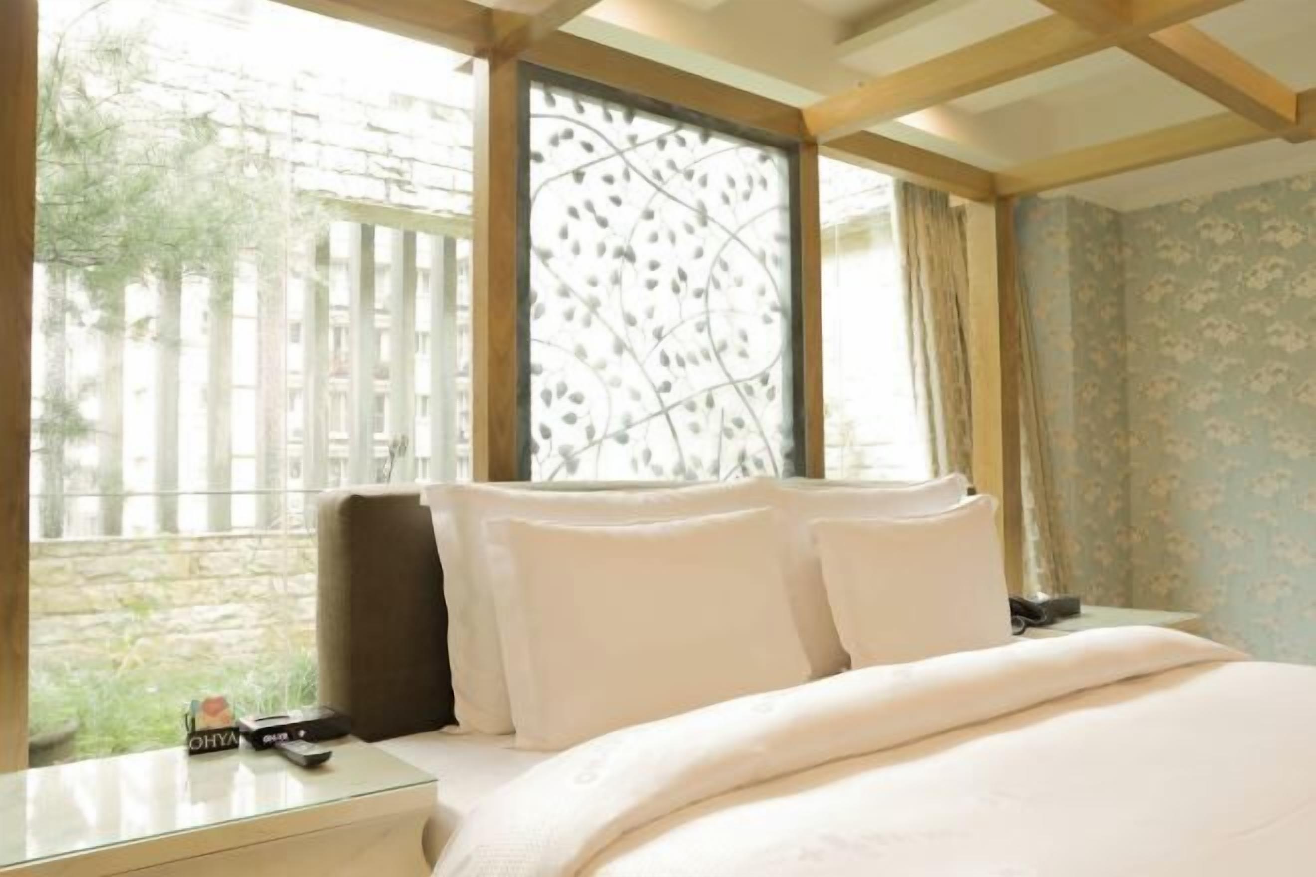 Couette en duvet d'oie, surmatelas, minibar, décoration personnalisée