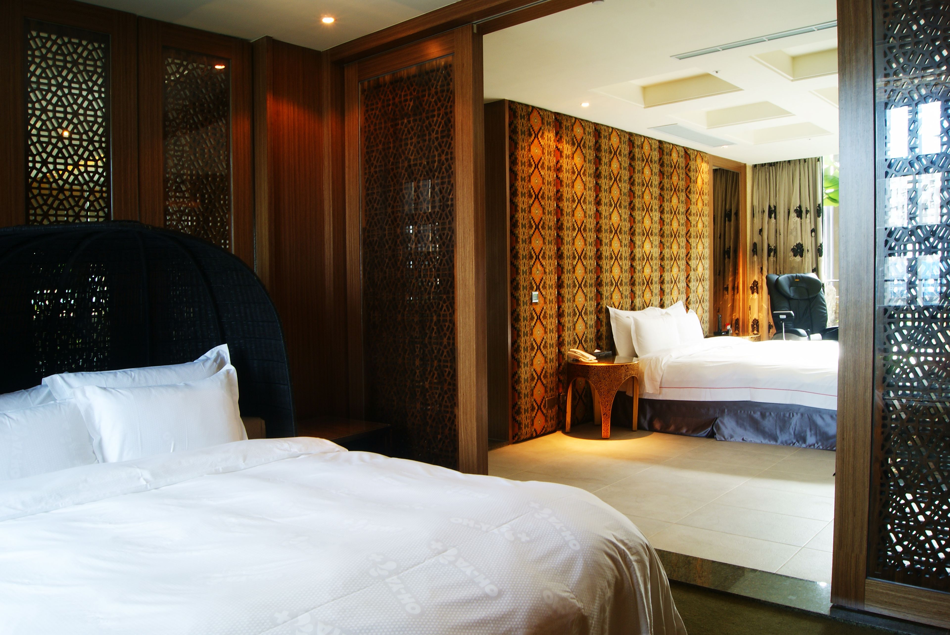 Down duvets, pillow-top beds, minibar, individually decorated