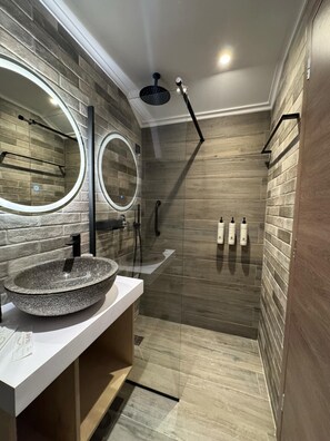 Single Room, Patio | Bathroom
