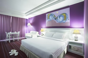 Deluxe Double Room | Desk, soundproofing, rollaway beds, free WiFi - La Vie En Rose Hotel (Chiang Rai)