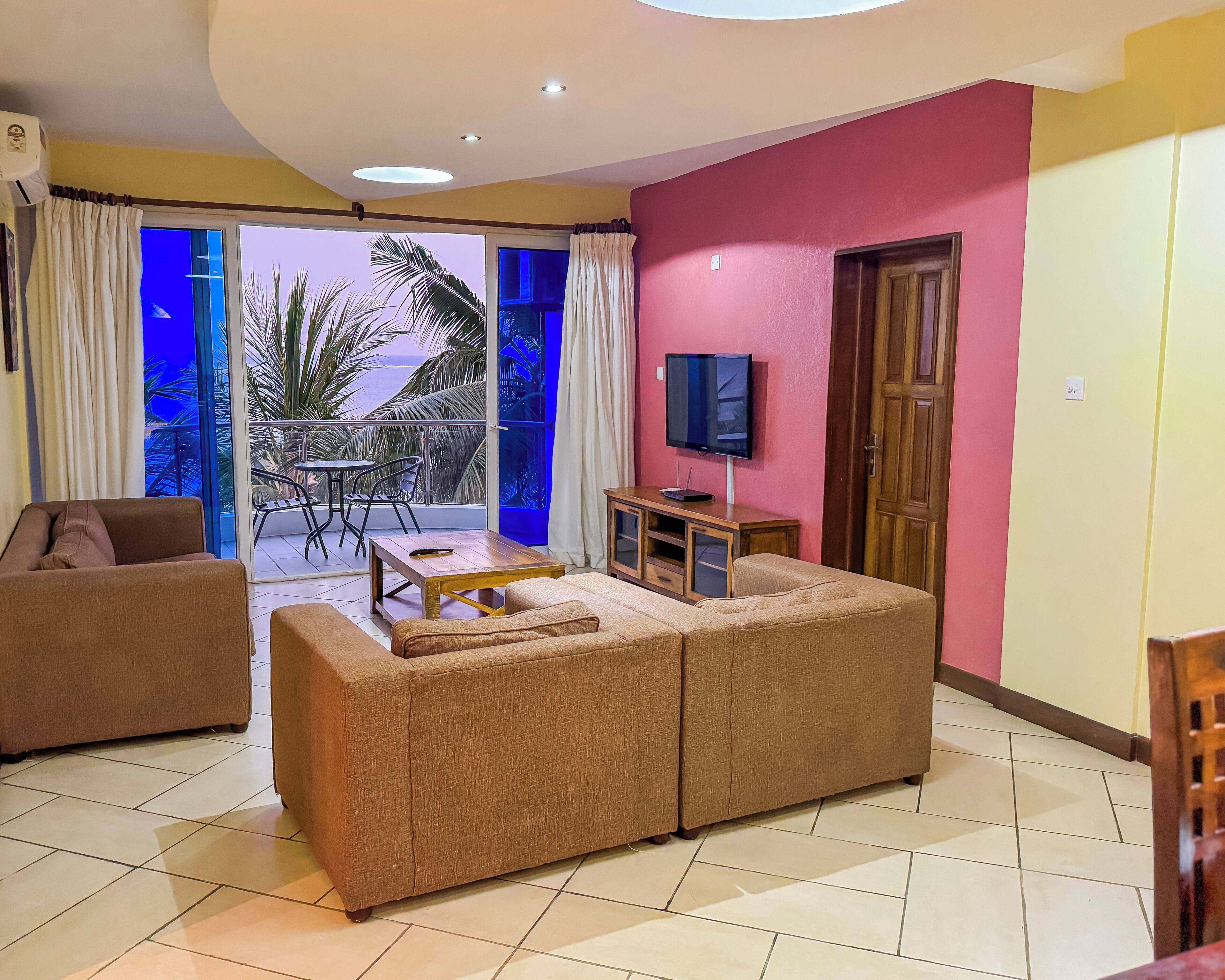 Apartment, 3 Bedrooms, Non Smoking, Ocean View | In-room safe, soundproofing, iron/ironing board, free WiFi