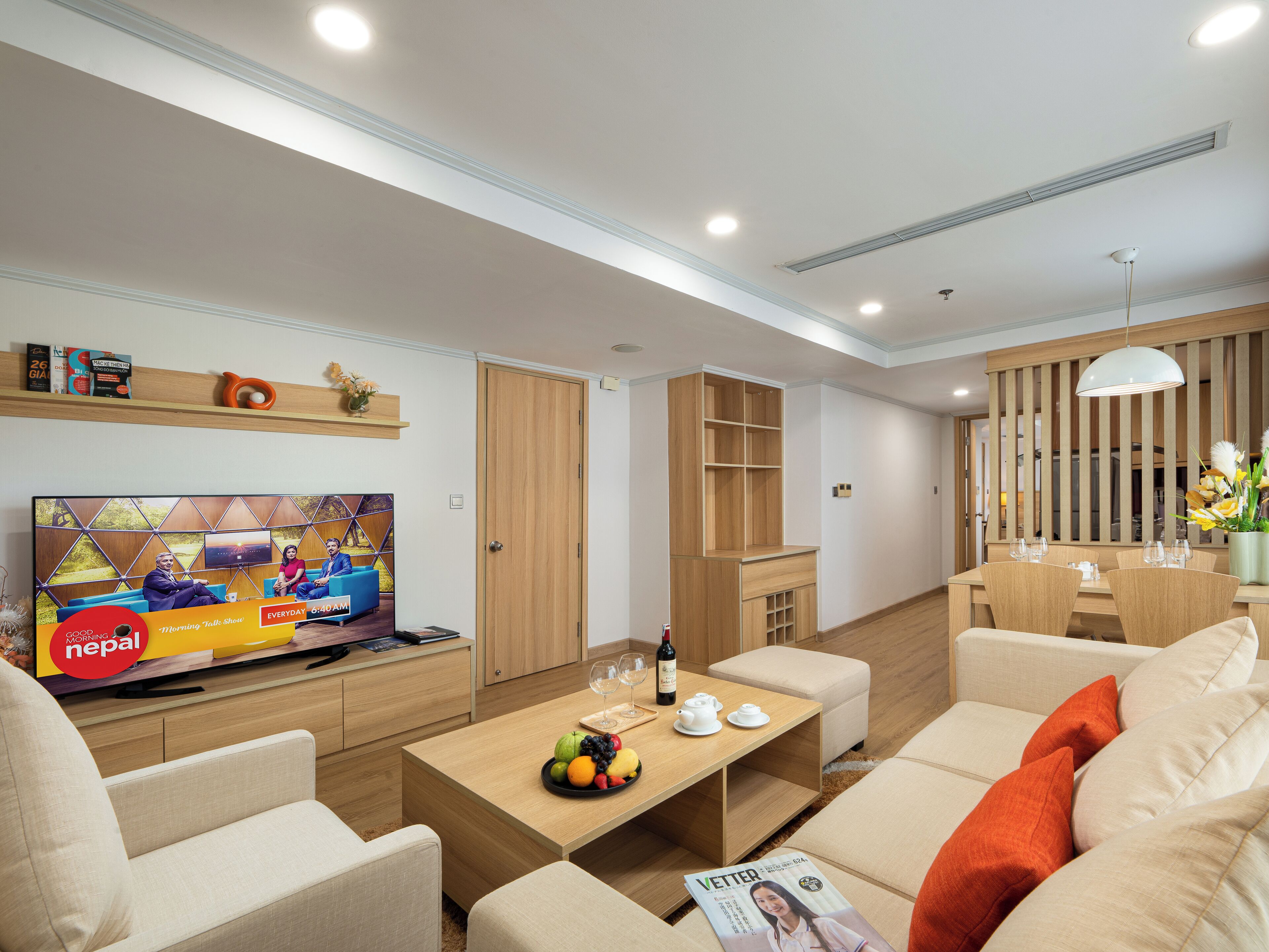 Quang cảnh từ phòng