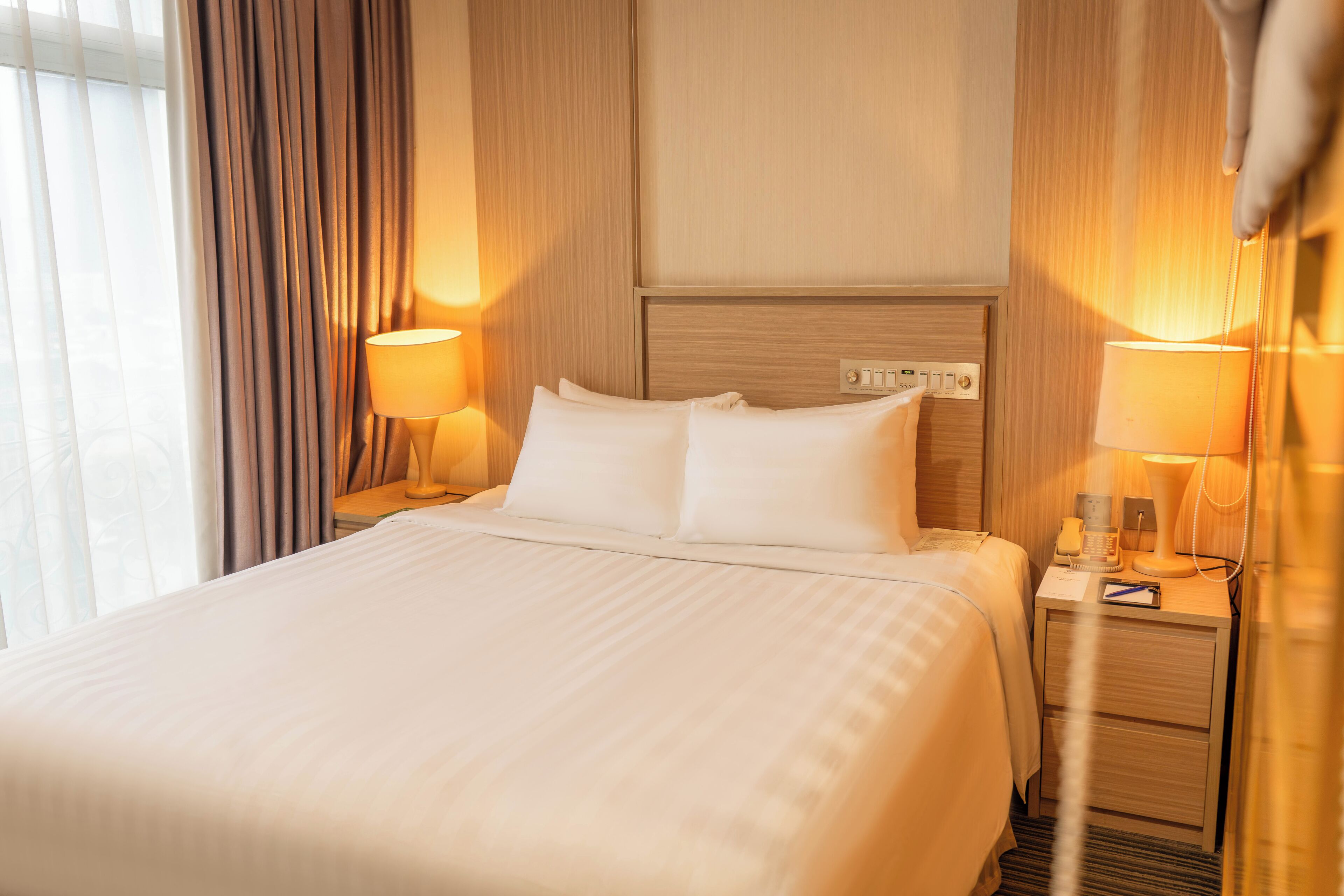 Studio, 1 makuuhuone (Apartment) | Ylelliset vuodevaatteet, memory foam -patjalliset sängyt, minibaari