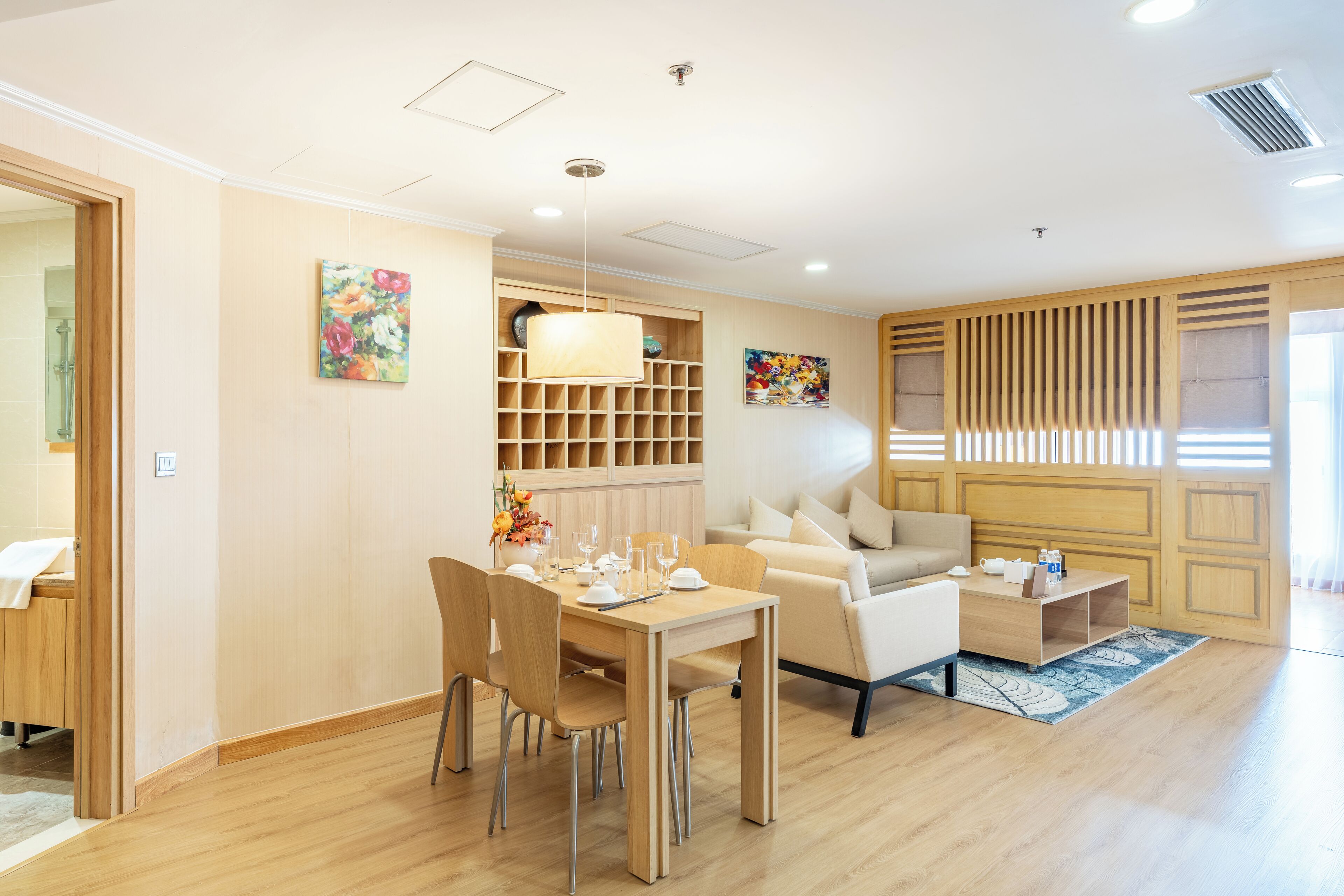 Perhehuoneisto | Näkymä huoneesta