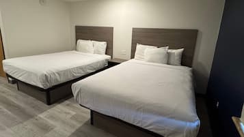 Desk, iron/ironing board, free WiFi, bed sheets