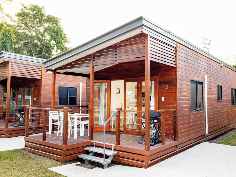 Superior 2 Bedroom Cabin | Terrasse/gårdhave