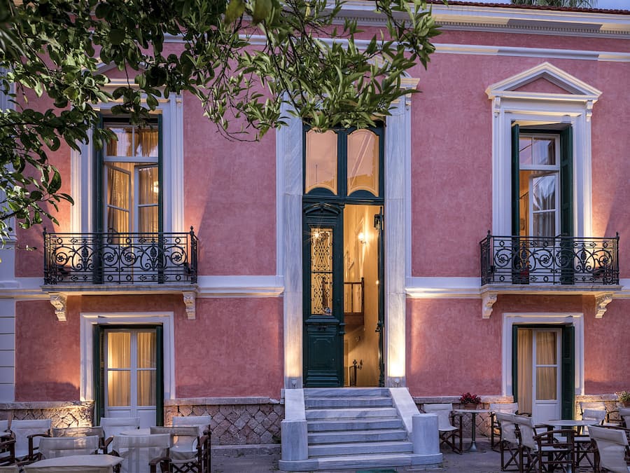 Entrée de l’hébergement