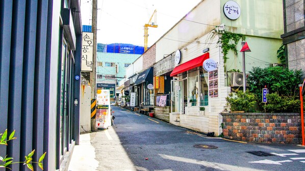 숙박 시설의 전망