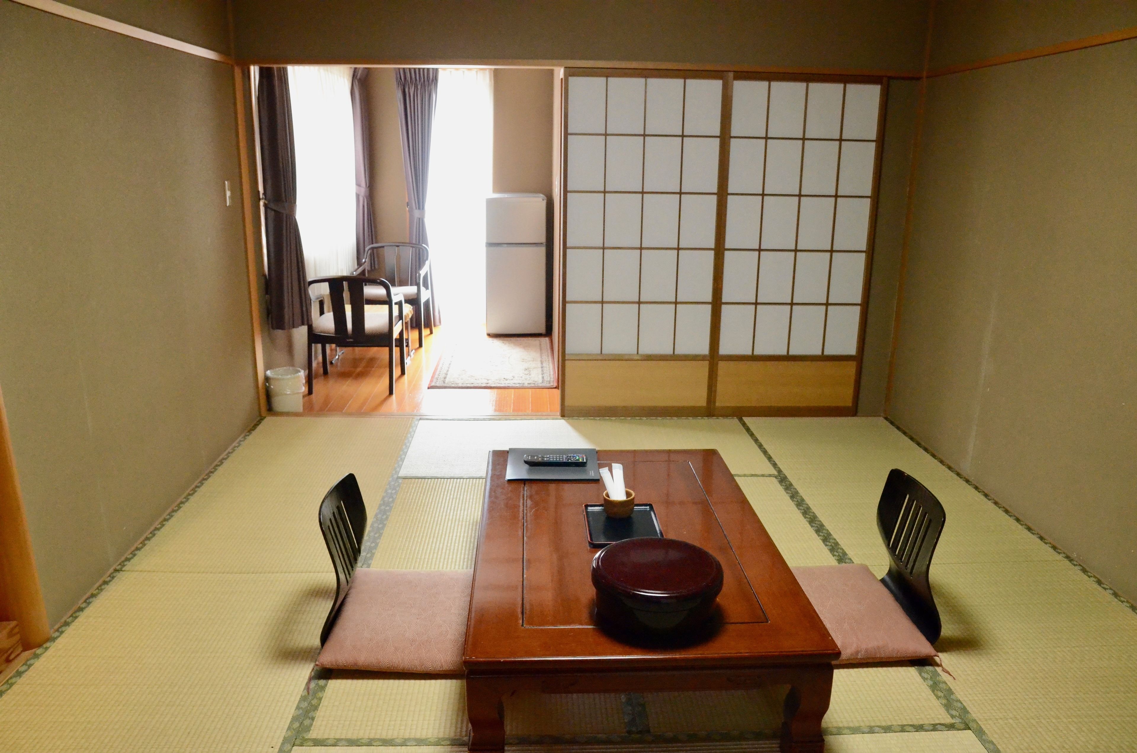 Japanese Room (Curfew 11pm, ages 7+ only)	 | In-room safe, blackout curtains, free WiFi, bed sheets