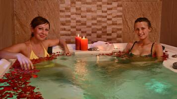 Ayurvedic treatments, manicures and pedicures, massages