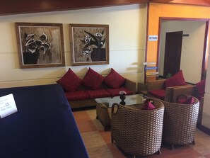 Sitzecke in der Lobby