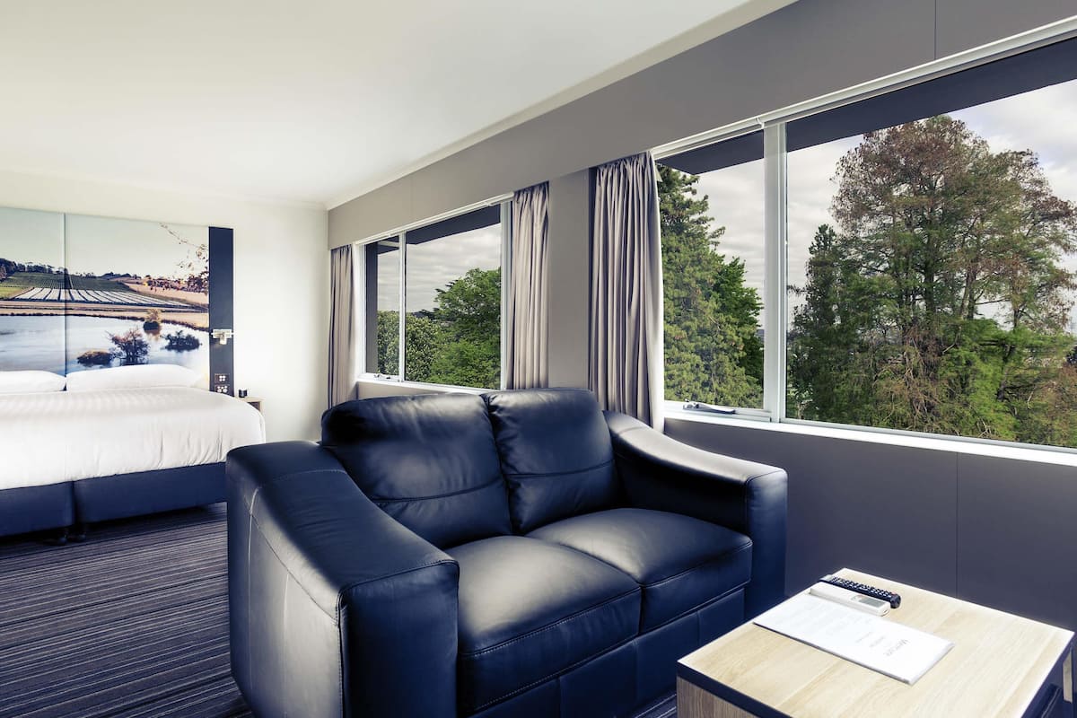 premium room, 1 king bed | premium bedding, down duvets, minibar, desk