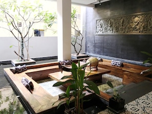 Lobby sitting area