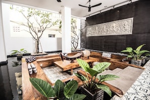 Sitzecke in der Lobby