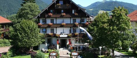 Façade de l’hébergement