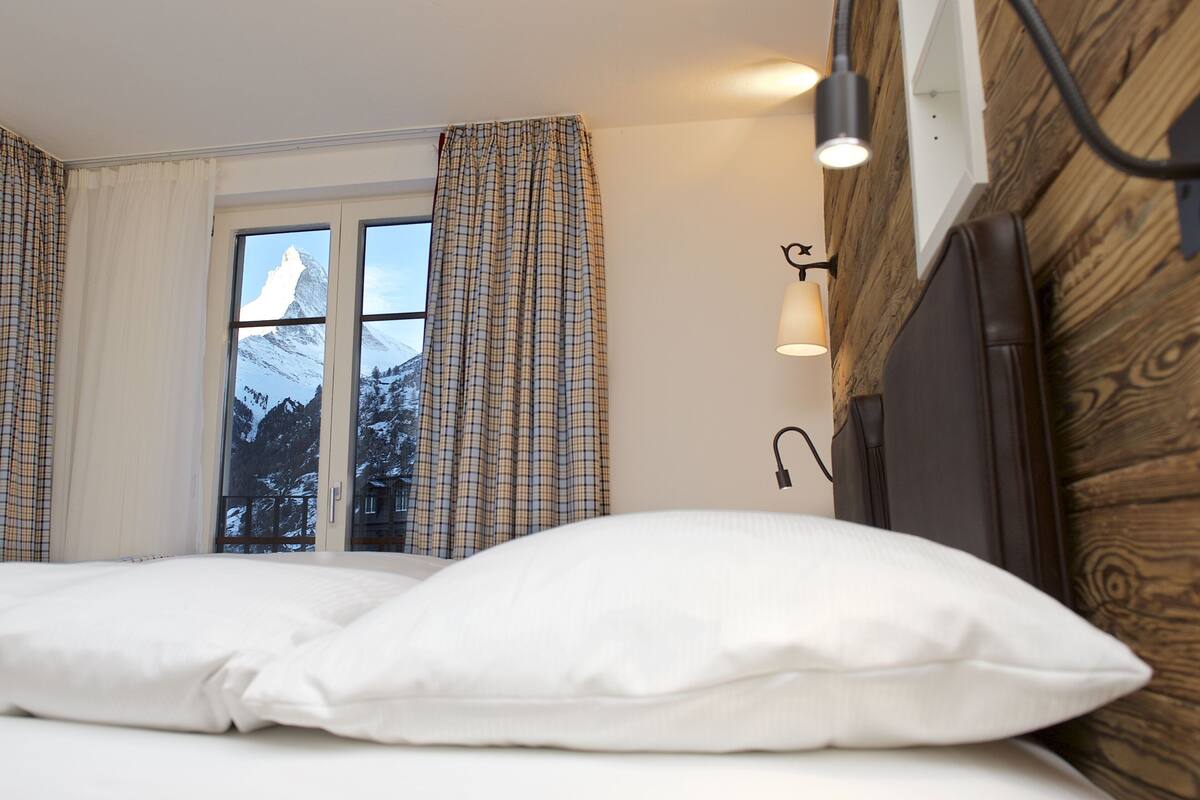 Panoramic Double Room, Balcony, Mountain View | View from room