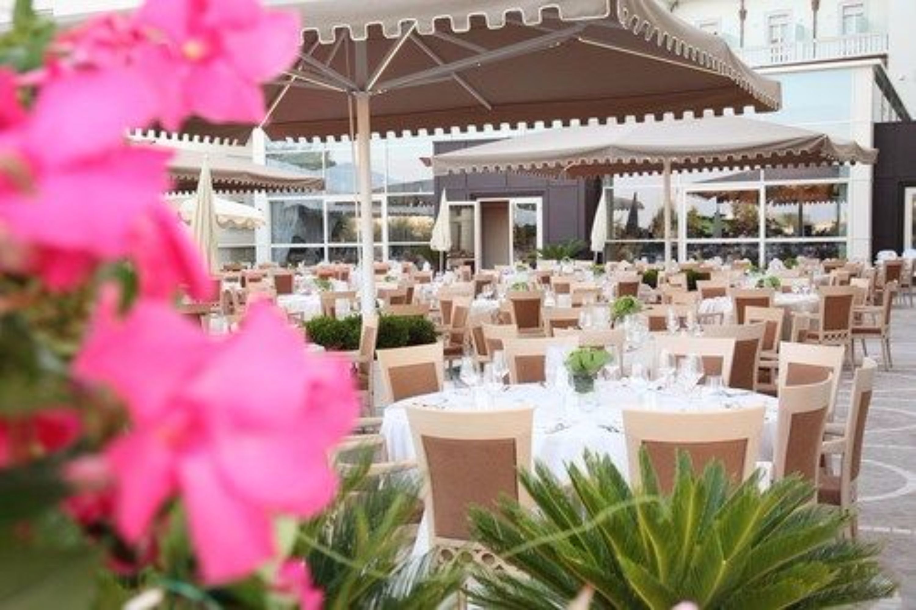 Lunch, dinner served; Italian cuisine, alfresco dining 