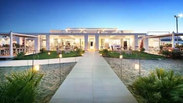 Vue sur la plage/lâocĂ©an