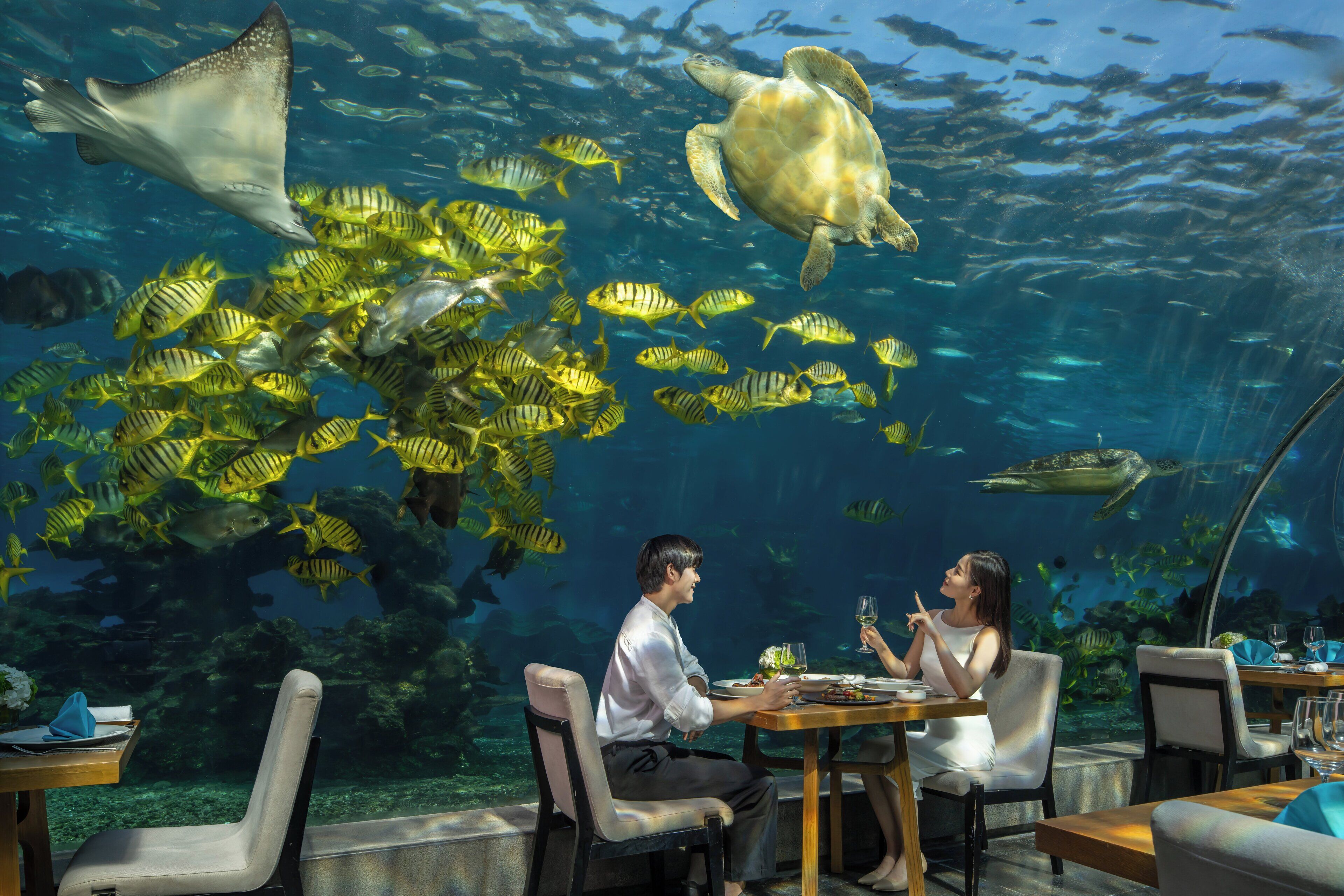 4 restaurants, breakfast, lunch, dinner served; Chinese cuisine