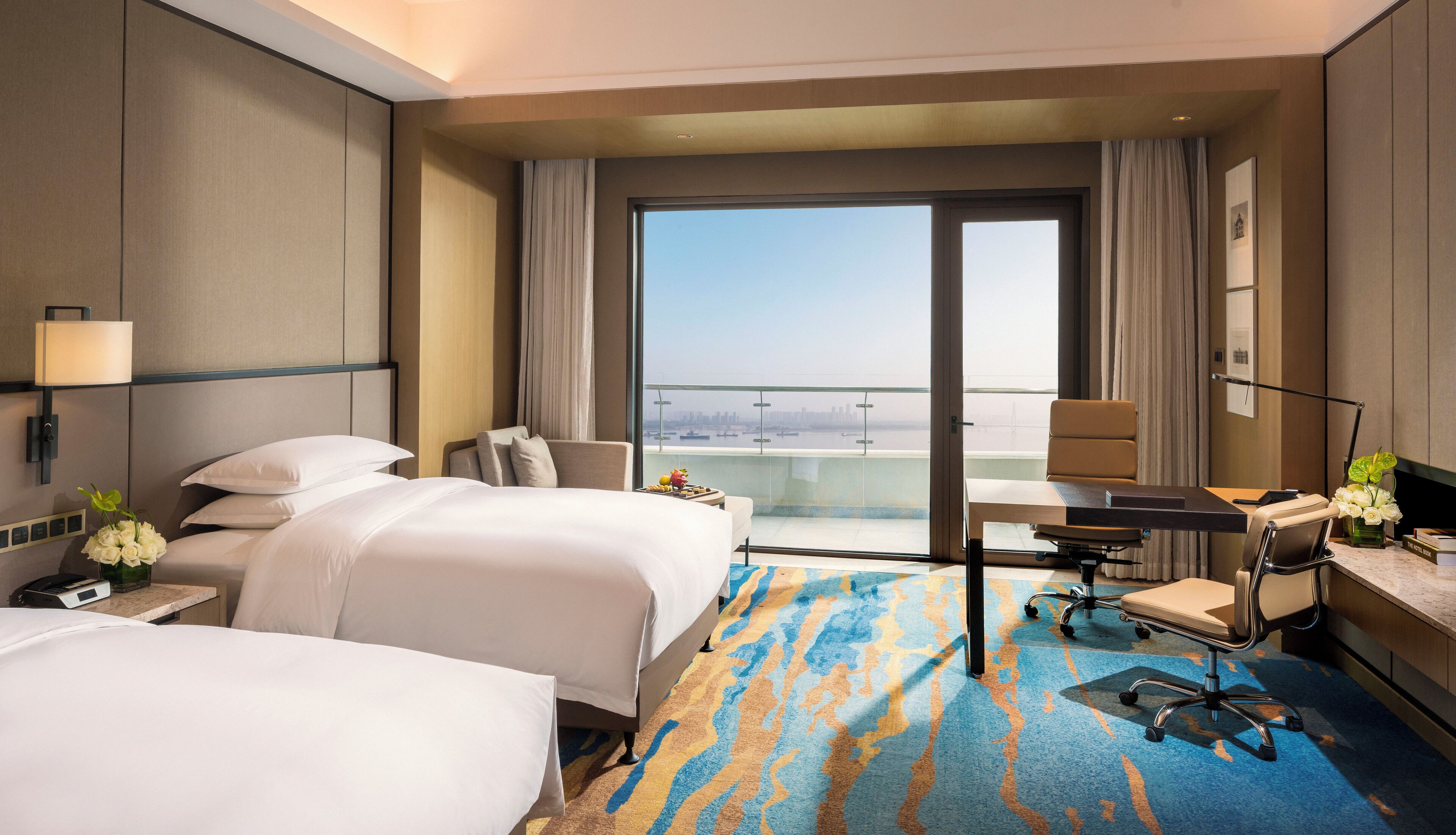 Classic Room, 2 Single Beds, River View | 1 bedroom, premium bedding, minibar, in-room safe