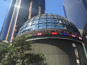 Pemandangan bandar dari hartanah