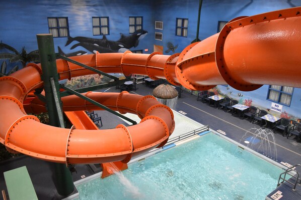 Toboggan aquatique
