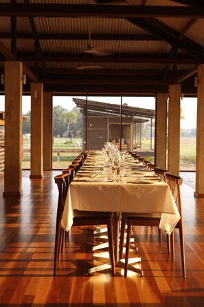 Breakfast, lunch, dinner served; Regional cuisine, pool views 