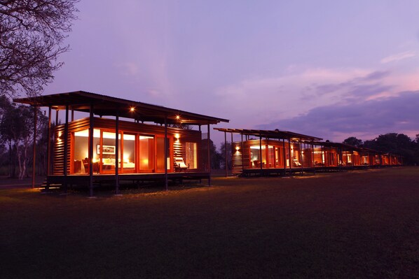 View from room - Wildman Wilderness Lodge (Point Stuart)