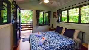 Bungalow, 1 Queen Bed, Sea View | 1 bedroom, WiFi (free), bed sheets - Thornton Beach Bungalows (Thornton Beach)