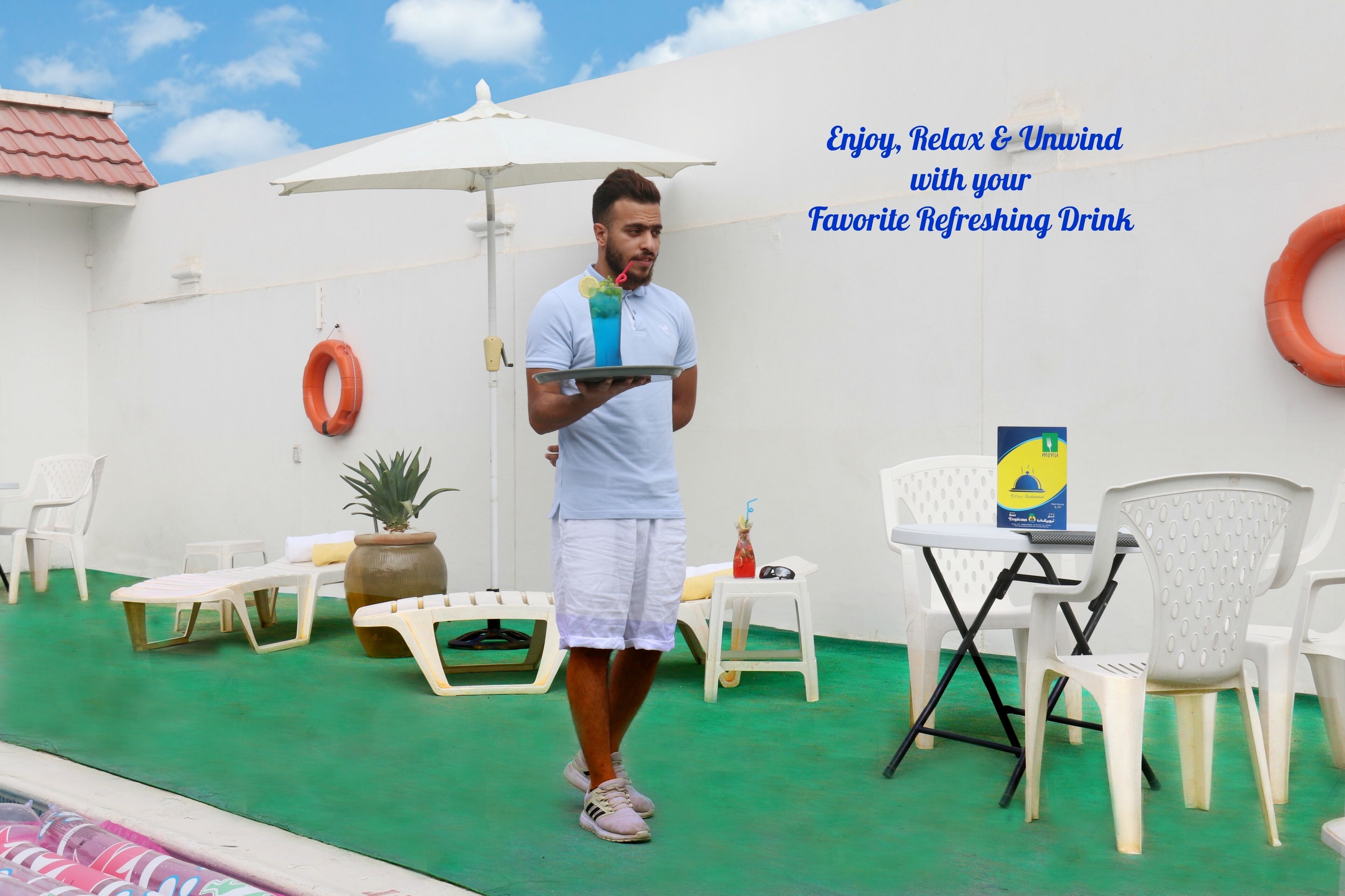 Alberca al aire libre