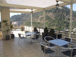 Terrace/patio - Bellavista departamento amoblado (Santiago)