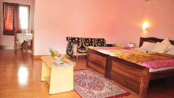Individually decorated, individually furnished, desk, blackout curtains