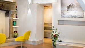 Sitteområde i lobbyen