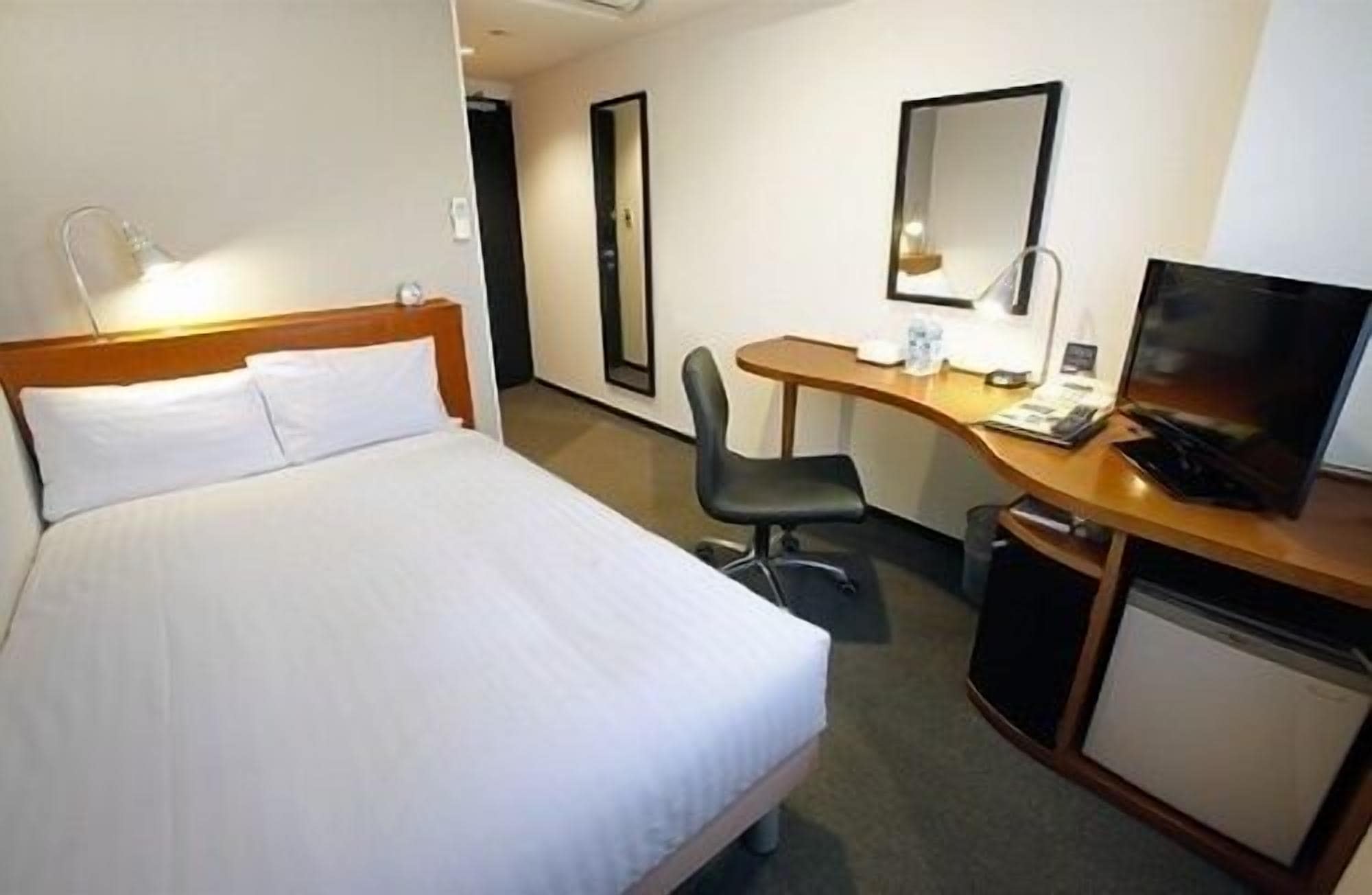 semi double room, non smoking | desk, laptop workspace, blackout curtains, iron/ironing board