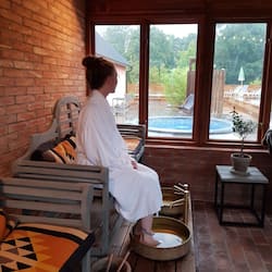 Sale per trattamenti di coppia, sauna, vasca idromassaggio, bagno turco