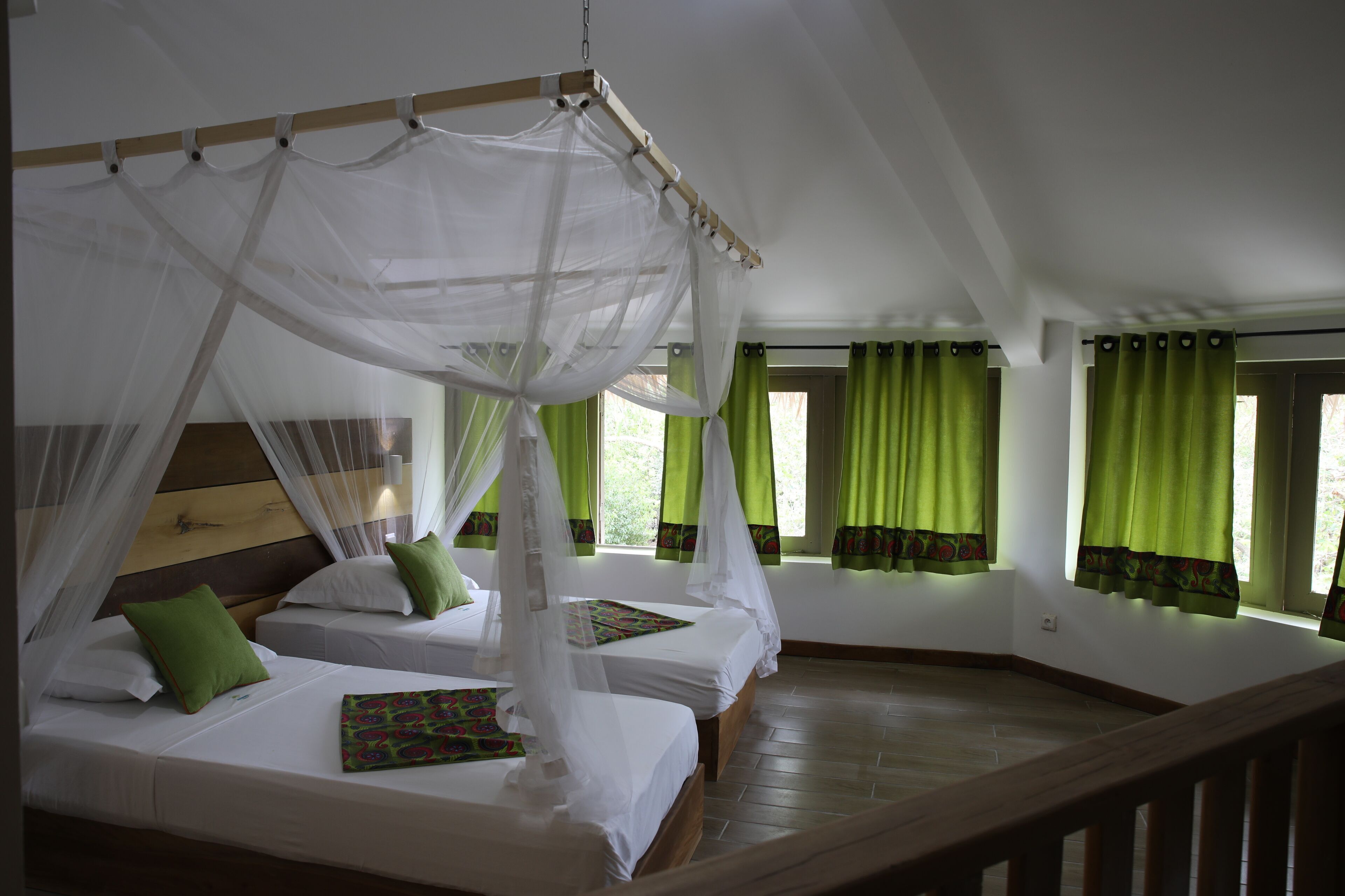 Premium bedding, in-room safe, desk, bed sheets