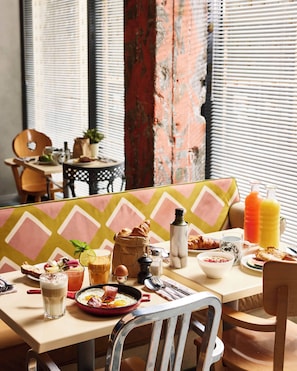 Daily buffet breakfast (EUR 21 per person)