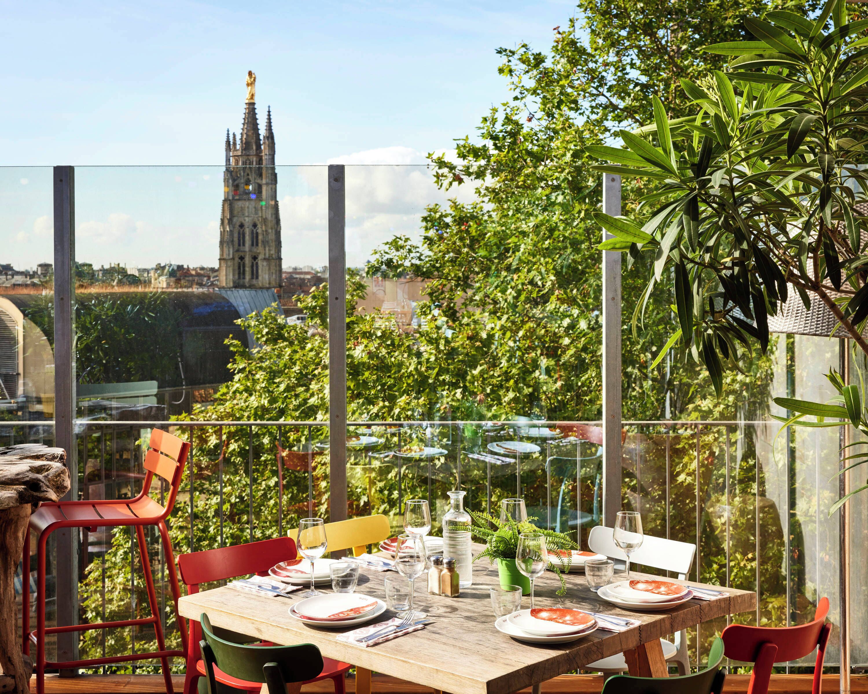Rooftop terrace